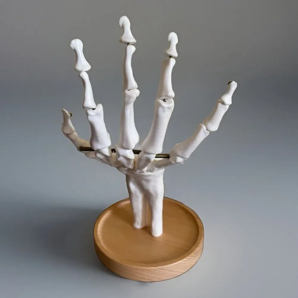 Suck UK Skeleton Hand Jewelry Tidy Holder Rings Necklace Earrings Halloween